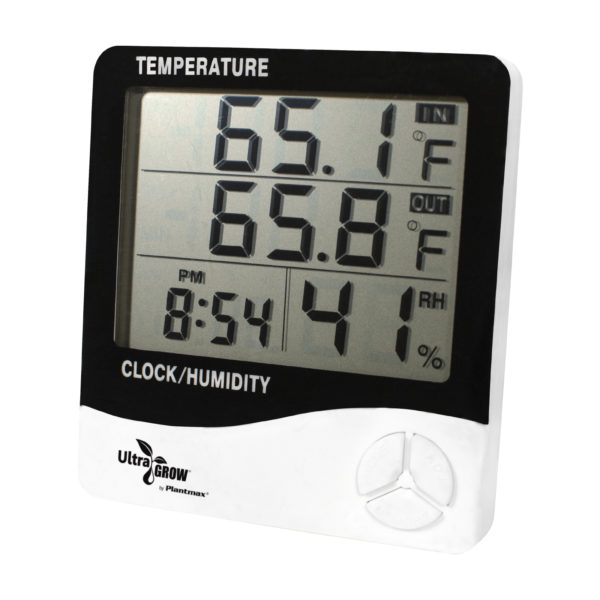 Thermometer Clock Hygrometer